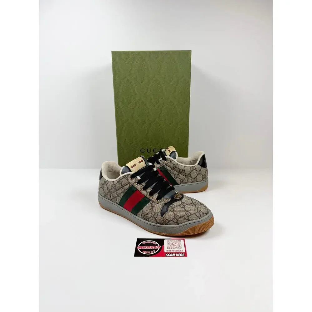 Size 7.5US - Gucci Screener Low Top NEW